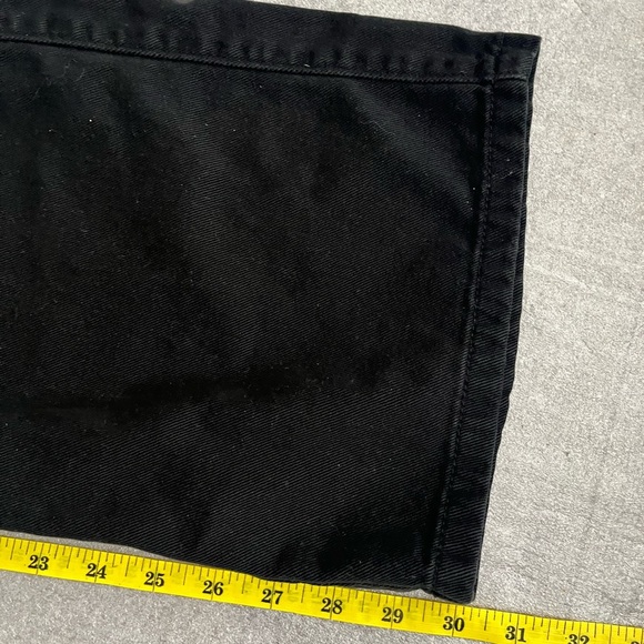 [05/S/Ins30”]Garage Black Wide Leg Low Rise Cargo Jeans - Picture 9 of 10
